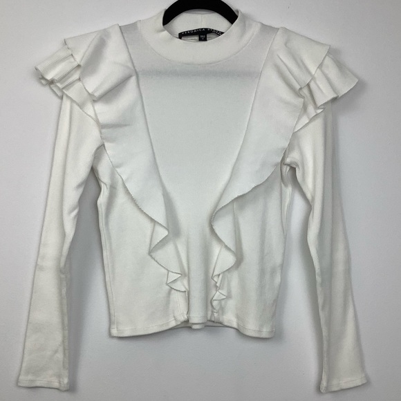 Veronica Beard Jeans Dawson Sweater in White - Picture 2 of 3